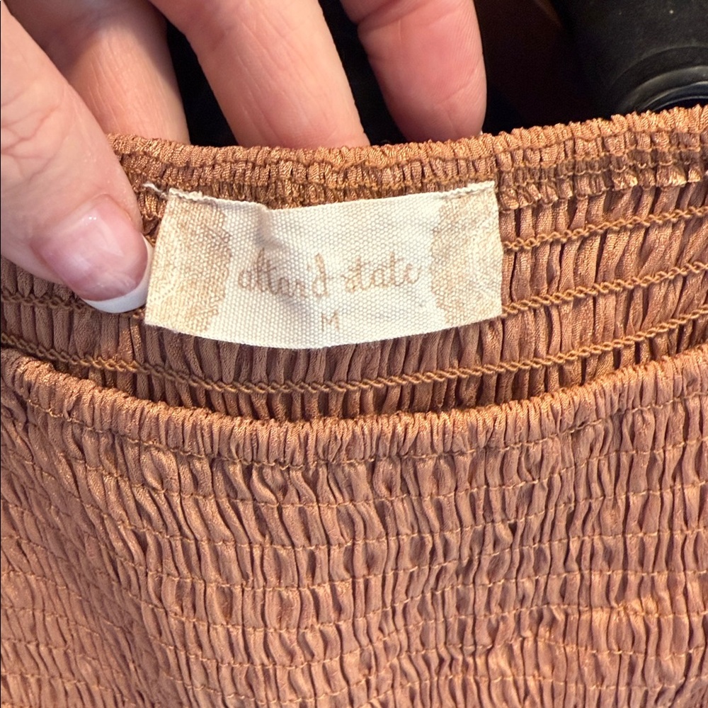 Altar'd State Rust Blouse - Picture 2 of 3